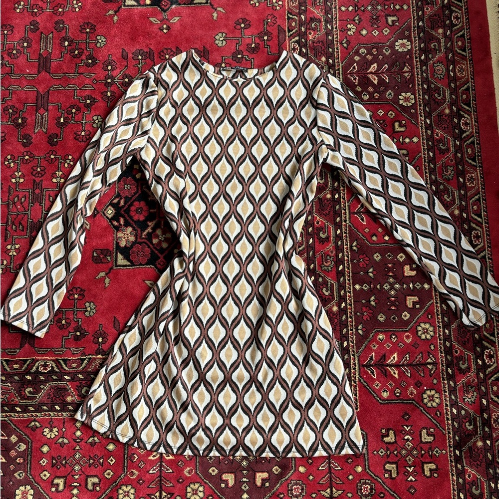 60s/70s inspired mini dress